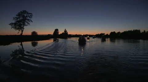 River boat ride Stock Footage 61203737