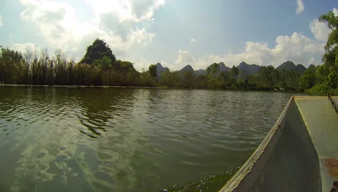 River Boat Trip 01 Stock Footage 45883784