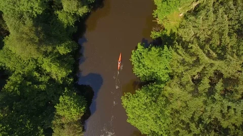 River Bonnet Co Leitrim Ireland. Stock Footage