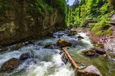 River Breitach Stock Photos
