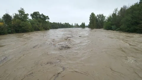 River Brembo, Italy Stock Footage 287698542