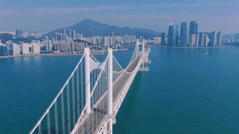 River bridge building Video stock 274414359