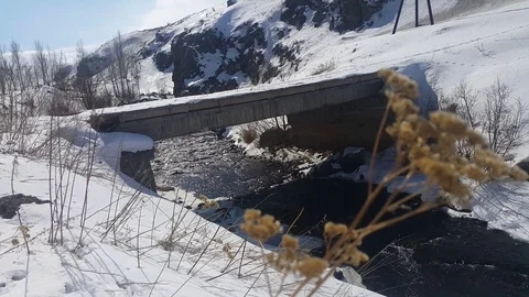 River, bridge Stock Footage 106368043