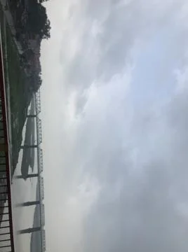 The river bridge Stock Photos