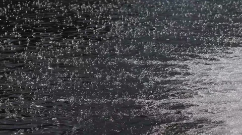 River with bubbles and foam Video stock 48489055