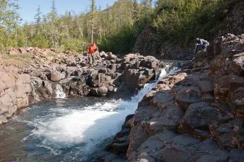 River Bucharama. Stock Photos