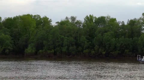 River bus Stock Footage 10952758