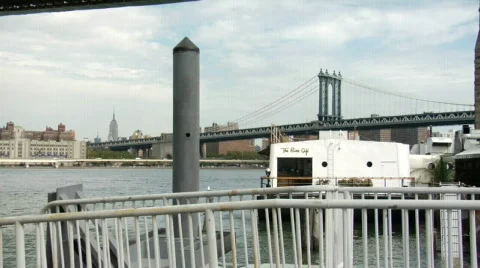 River cafe9 Video stock 196227