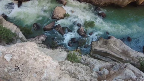 River Camino del Rey Stock Footage 202639088
