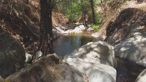 River in canyon Stock Footage 193753538