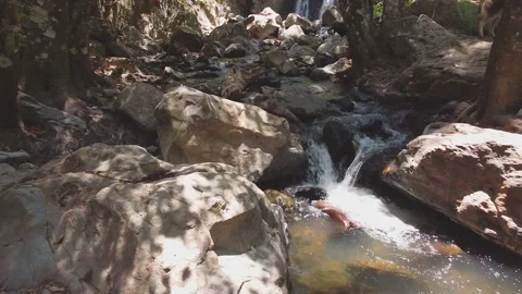 River in canyon Stock Footage 193757017