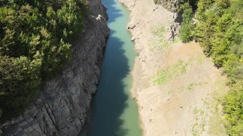River canyon nature Stock Footage 240787605