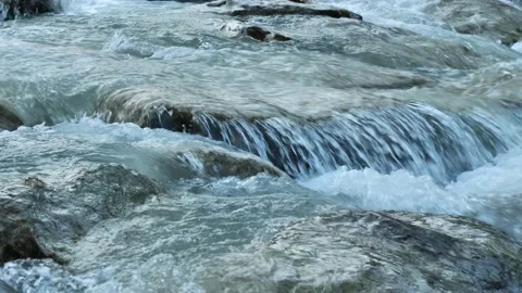 River in canyon in Tyrol, Austria Vidéo 138376095