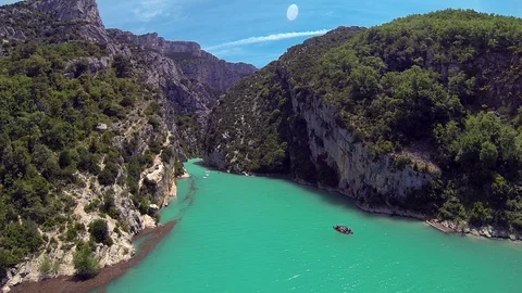 River Cape Wide Stock Footage 98680014