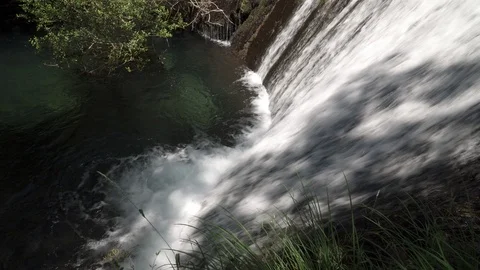 River cascade detail Video stock 112980473
