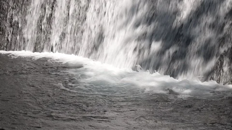 River cascade detail Video stock 112981071