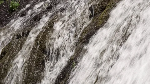 River cascade detail Video stock 112981685