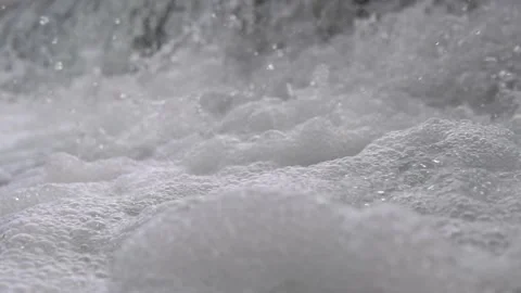 River cascades in the forest Stock Footage 213597121