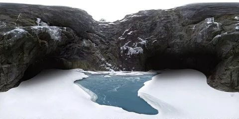 A river in a cave Video stock 101429564