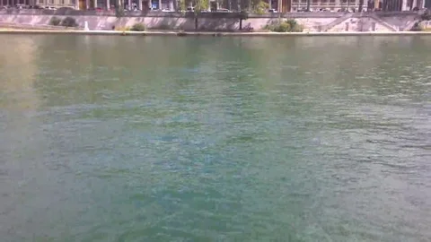 River In The Center Of Lyon 1 Stock-Footage 69161263
