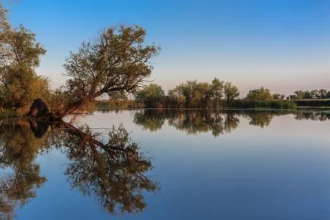 River channel Stock Photos