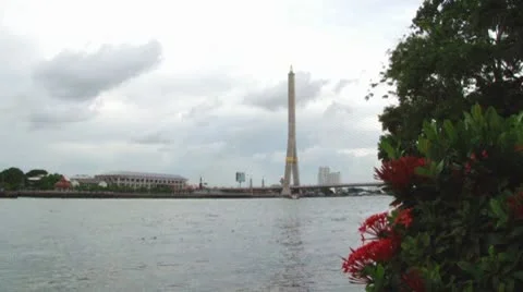River Chao Praya Stock Footage 10724924