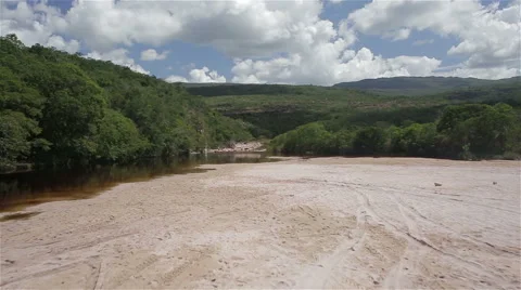 River on Chapada Diamantina Stock Footage 51757552