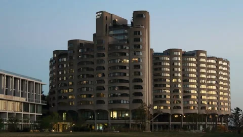 River City Sunset Stock Footage 160062086