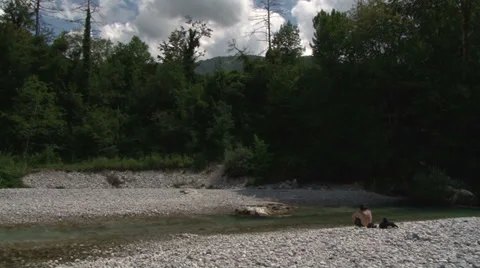 River clean water Video stock 37231697