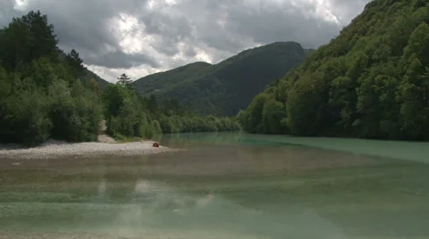 River clean water Video stock 37231739