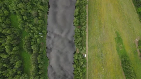 River of clouds Stock Footage 161343166