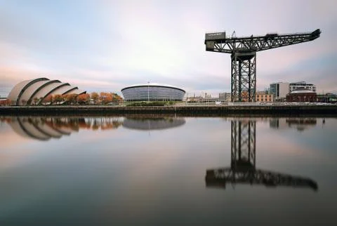 River Clyde Reflections Stock Photos