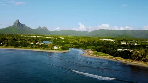 River on coastline Stock Footage 241703712