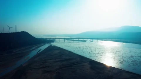 River in cold winter Stock-Footage 157075943