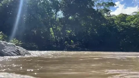 River in Colombia 스톡 동영상 226384564