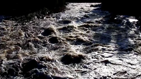 River coming toward me Stock Footage 85854628