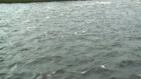 River Corrib, Galway Stock Footage 373397