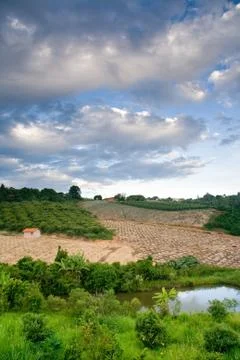 River in countryside Stock Photos