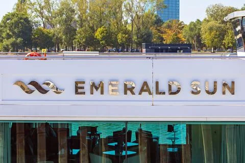 River Cruiser Emerald Sun Stock Photos