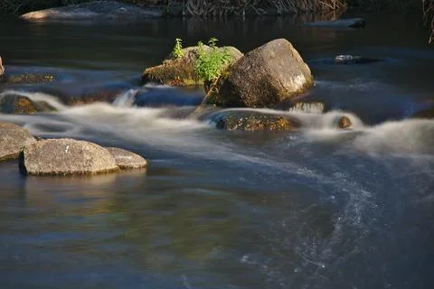 River current Stock Photos
