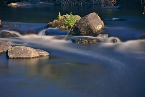 River current Stock Photos