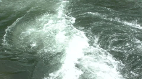 River Current Slow Motion Stock Footage 50026161