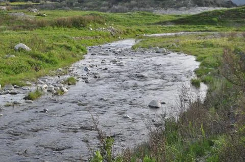 River in Cyprus Stock Photos