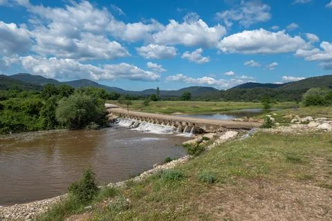 River at Dadia Forest Greece Stock Photos
