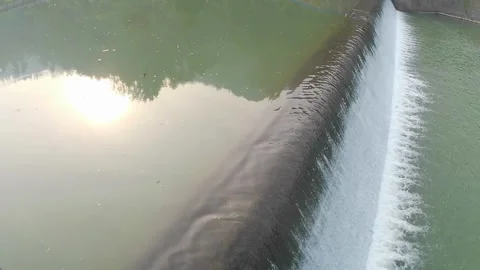 River dam 스톡 동영상 242254296