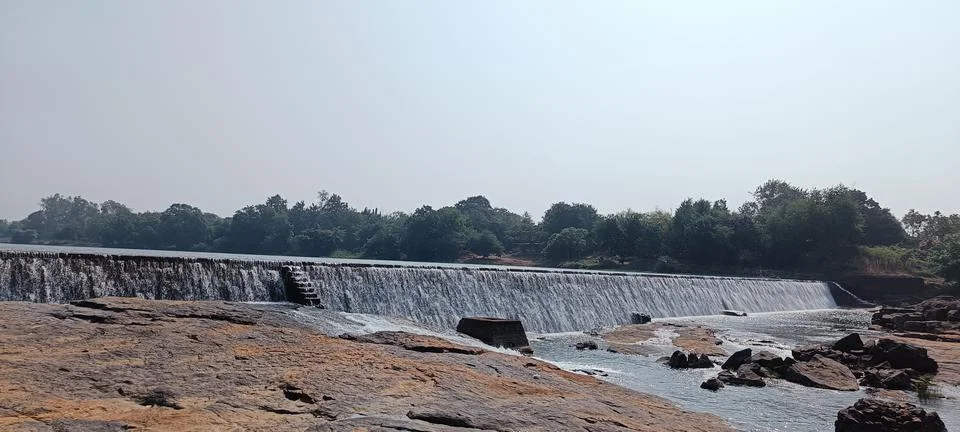 River dam Stock Photos