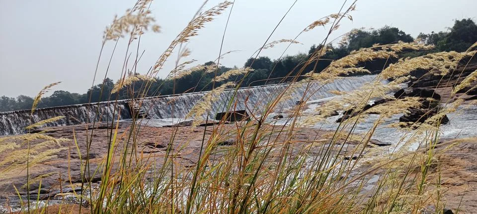 River dam Stock Photos