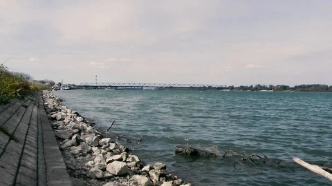 River Danube Belgrade7 스톡 동영상 97247052