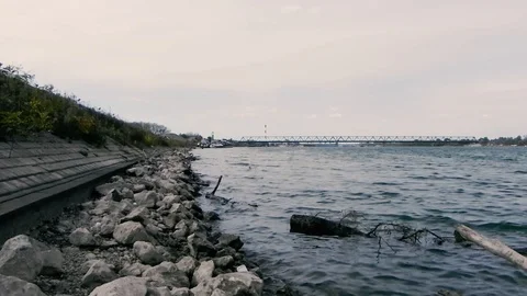 River Danube Belgrade9 스톡 동영상 97247143