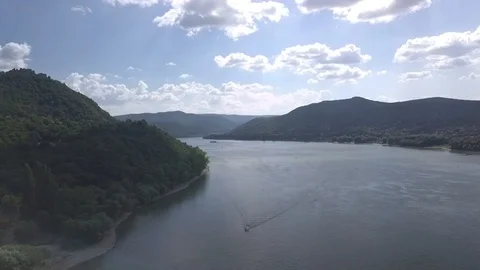 River Danube 스톡 동영상 94366252